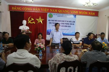 Hội Cựu TNXP Thành phố Hà Nội tổ chức hội thảo “Mô hình kinh tế và việc làm” năm 2022