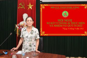 Hội Cựu TNXP Đà Nẵng sơ kết 9 tháng và bàn nhiệm vụ quý IV