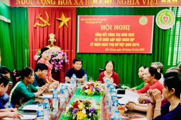 Ban Thường vụ Tỉnh hội Bắc Giang gặp mặt Ban công tác nữ
