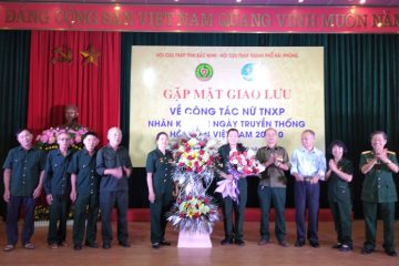 Ban Công tác nữ Cựu TNXP Tỉnh hội Bắc Ninh và Thành hội Hải Phòng giao lưu kỉ niệm ngày Phụ nữ Việt Nam