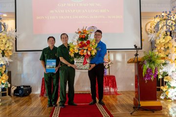 Gặp mặt kỷ niệm ngày lên đường của TNXP Tiền trạm Lâm đồng quận Long Biên