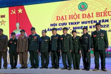 Đại hội đại biểu Hội Cựu TNXP huyện Văn Yên