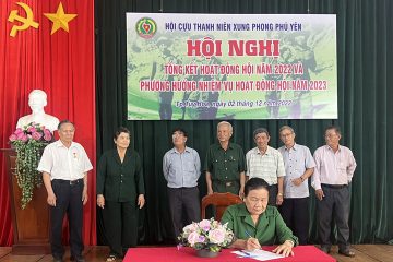 Hội Cựu TNXP tỉnh Phú Yên hoàn thành xuất sắc nhiệm vụ năm 2022