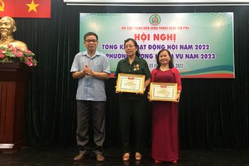 Hội Cựu TNXP quận Tân Phú tổng kết công tác năm 2022