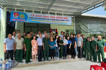 Tỉnh hội Tây Ninh tổ chức bàn giao nhà nghĩa tình đồng đội cho hội viên