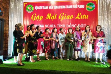 Thành hội Pleiku gặp mặt giao lưu với Nhóm “Nghĩa tình đồng đội” Cựu TNXP Thành phố Hồ Chí Minh