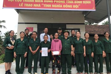 Bình Định trao nhà “Nghĩa tình đồng đội” cho hội viên cựu TNXP có hoàn cảnh khó khăn