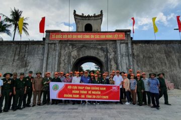Hội Cựu TNXP tỉnh Quảng Nam: hành trình về nguồn, tháng 7 tri ân