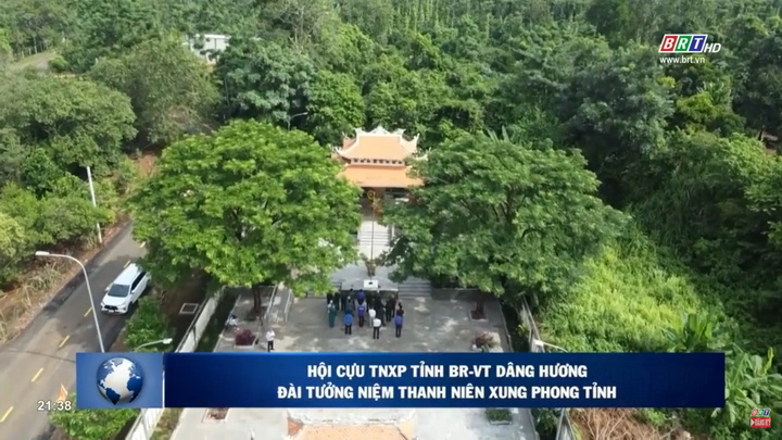 Hội Cựu TNXP tỉnh Bà Rịa – Vũng Tàu dâng hương Đài tưởng niệm liệt sỹ TNXP tỉnh