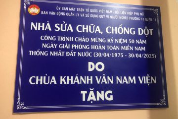 Hội Cựu TNXP Quận 11, Thành phố Hồ Chí Minh sửa chữa nhà cho hội viên