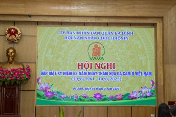 Hội Nạn nhân chất độc da cam/dioxin quận Ba Đình kỷ niệm 62 năm ngày Thảm họa Da cam ở Việt Nam