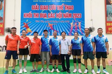 Hội Cựu TNXP tỉnh Vĩnh Phúc tham gia giao lưu thể thao Khối thi đua các hội