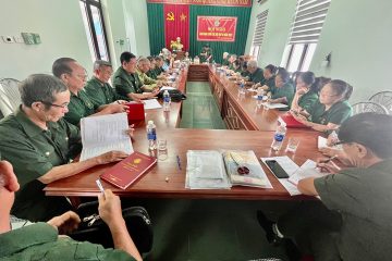 Hội Cựu TNXP tỉnh Quảng Bình tổ chức thành công hội nghị giao ban Quý III năm 2023