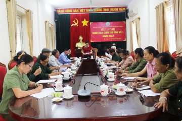 Hội nghị giao ban Cụm thi đua số 01 của Hội Cựu TNXP huyện Hà Trung