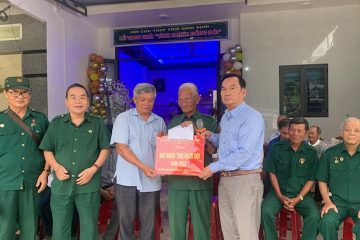 Hội Cựu TNXP tỉnh Bình Định tổ chức trao nhà “Nghĩa tình đồng đội” cho hội viên