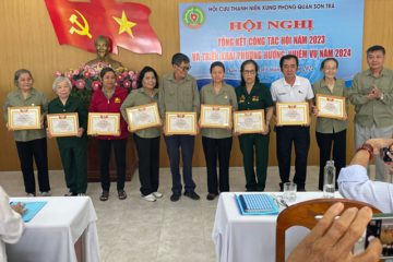 Hội Cựu TNXP quận Sơn Trà tổng kết công tác năm 2023