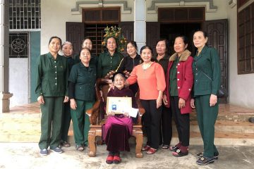 Cựu TNXP tỉnh Nghệ An đón nhận những tấm lòng thơm thảo và tổ chức các hoạt động nhân dịp tết đến, xuân về