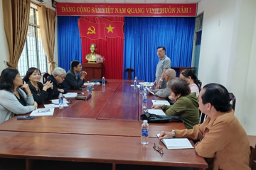 Ban chấp hành Hội Cựu TNXP quận Sơn Trà gặp mặt đầu năm