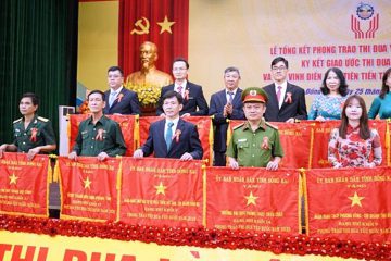 Hội Cựu TNXP tỉnh Đồng Nai  đón nhận Cờ thi đua của UBND tỉnh