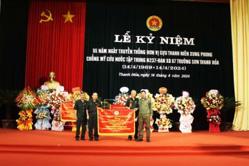 Kỷ niệm 55 năm ngày Truyền thống N237 Ban XD67 Thanh Hóa