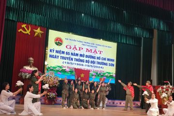Thái Nguyên kỷ niệm 65 năm mở đường Hồ Chí Minh, ngày truyền thống Bộ đội Trường Sơn