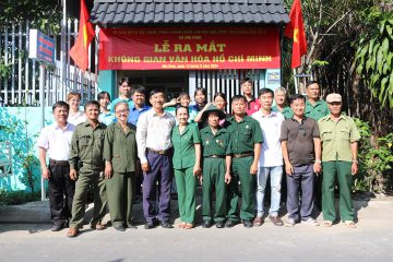 Chi hội Cựu TNXP xã Nhị Nình khai trương “không gian văn hóa Hồ Chí Minh”