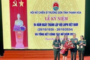 Hội Nữ Trường Sơn tỉnh Thanh Hoá kỷ niệm ngày 20/10