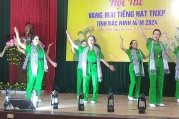 Hội thi văn nghệ ”Vang mãi tiếng hát thanh niên xung phong” năm 2024 tỉnh Bắc Ninh thành công tốt đẹp