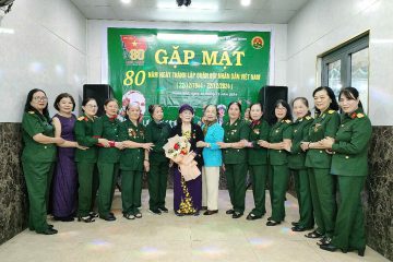 Hội Trường Sơn quận Thanh Khê gặp mặt kỷ niệm 80 năm  ngày Thành lập QĐND Việt Nam