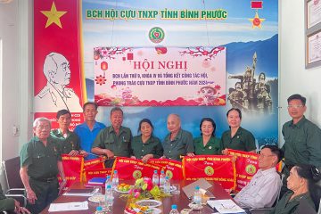 Hội nghị Ban Chấp hành lần thứ 9, tổng kết công tác Hội, phong trào Cựu TNXP tỉnh Bình Phước