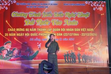 CHI HỘI VĂN HỌC NGHỆ THUẬT TRƯỜNG SƠN ĐÀ NẴNG TỔ CHỨC CHƯƠNG TRÌNH BIỂU DIỄN NGHỆ THUẬT “ ĐẤT NƯỚC VÀO XUÂN”