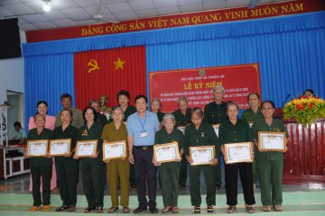Hội Cựu TNXP xã Thuận Lợi tổ chức Lễ kỷ niệm 50 năm giải phóng miền Nam, thống nhất đất nước