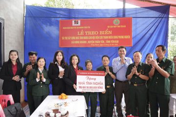 Khánh thành nhà tình nghĩa cho cựu TNXP có hoàn cảnh khó khăn ở Yên Bái