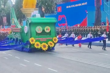 Cựu TNXP TP. Hồ Chí Minh hoàn thành tốt nhiệm vụ diễu hành trong đại lễ 30/4