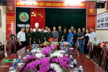 Phó Đại sứ Lào tại Việt Nam thăm, làm việc với Hội Cựu TNXP tỉnh Thanh Hóa