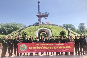 Hội Cựu TNXP tỉnh Đắk Lắk tổ chức hành trình “Về nguồn” đầy ý nghĩa