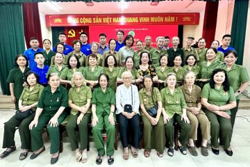 Hội Cựu TNXP phường Yên Hòa tổng kết công tác Hội nhiệm kỳ 2020-2025