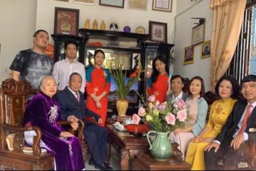 Kỷ niệm 55 năm ngày cưới của đôi vợ chồng hội viên Trường Sơn