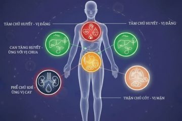 NGŨ VỊ, NGŨ TẠNG VÀ TRIẾT LÝ NHÂN SINH