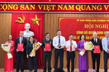 Phường Sơn Trà công bố quyết định hợp nhất 8 hội quần chúng