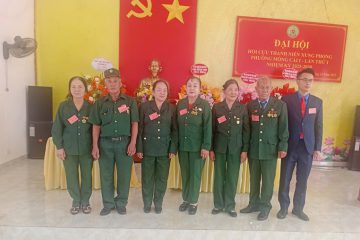 Đại hội Hội Cựu TNXP phường Móng Cái 1 lần thứ I