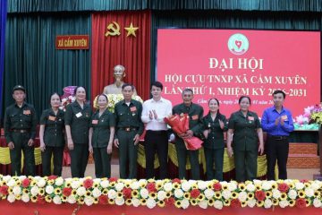 Đại hội Hội Cựu TNXP  xã Cẩm Xuyên lần thứ I: Khơi dậy truyền thống, thắt chặt nghĩa tình đồng đội
