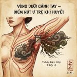VÙNG DƯỚI CÁNH TAY – NƠI CƠ THỂ ÂM THẦM TÍCH Ứ KHI KHÍ HUYẾT KHÔNG THÔNG