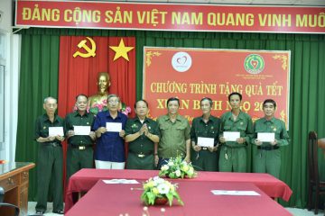 QUỸ THIỆN TÂM MANG TẾT ẤM ĐẾN VỚI CỰU THANH NIÊN XUNG PHONG THÀNH PHỐ CẦN THƠ