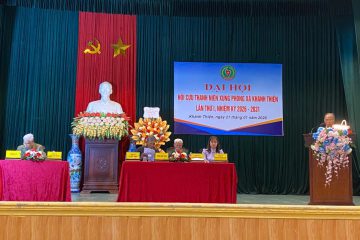 ĐẠI HỘI HỘI CỰU TNXP XÃ KHÁNH THIỆN LẦN THỨ NHẤT, NHIỆM KỲ 2026 – 2031