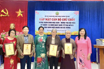 Hội Cựu TNXP phường Yên Hòa: gặp mặt đầu Xuân Bính Ngọ và mừng thọ hội viên