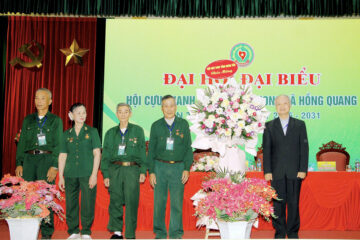 ĐẠI HỘI ĐẠI BIỂU HỘI CỰU TNXP XÃ HỒNG QUANG LẦN THỨ I THÀNH CÔNG TỐT ĐẸP