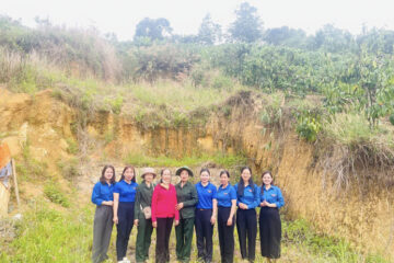 HỘI CỰU TNXP TỈNH LÂM ĐỒNG KHỞI CÔNG XÂY NHÀ NHÂN ÁI CHO HỘI VIÊN KHÓ KHĂN TẠI THÔN NAM RẠ