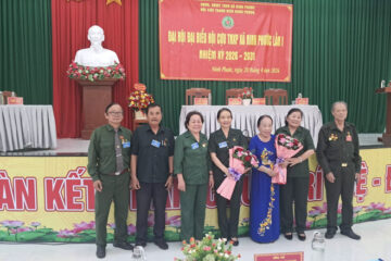 ĐẠI HỘI ĐẠI BIỂU HỘI CỰU TNXP XÃ NINH PHƯỚC LẦN THỨ NHẤT