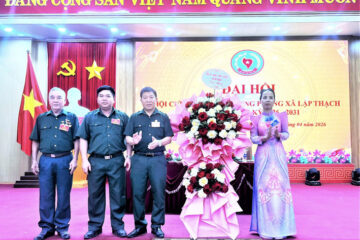Đại hội Hội Cựu TNXP xã Lập Thạch lần thứ I: Phát huy truyền thống anh hùng, xây dựng tổ chức Hội vững mạnh
